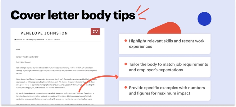 Biomedical scientist body cover letter tips