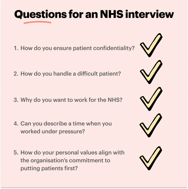 NHS interview questions